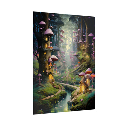 Enchanted Forest Adventure: Vibrant Artwork of Six Brothers - Poster