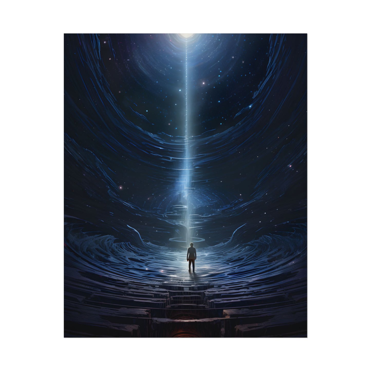 Intrepid Space Explorer: A Journey Through Stars and Galaxies - Poster