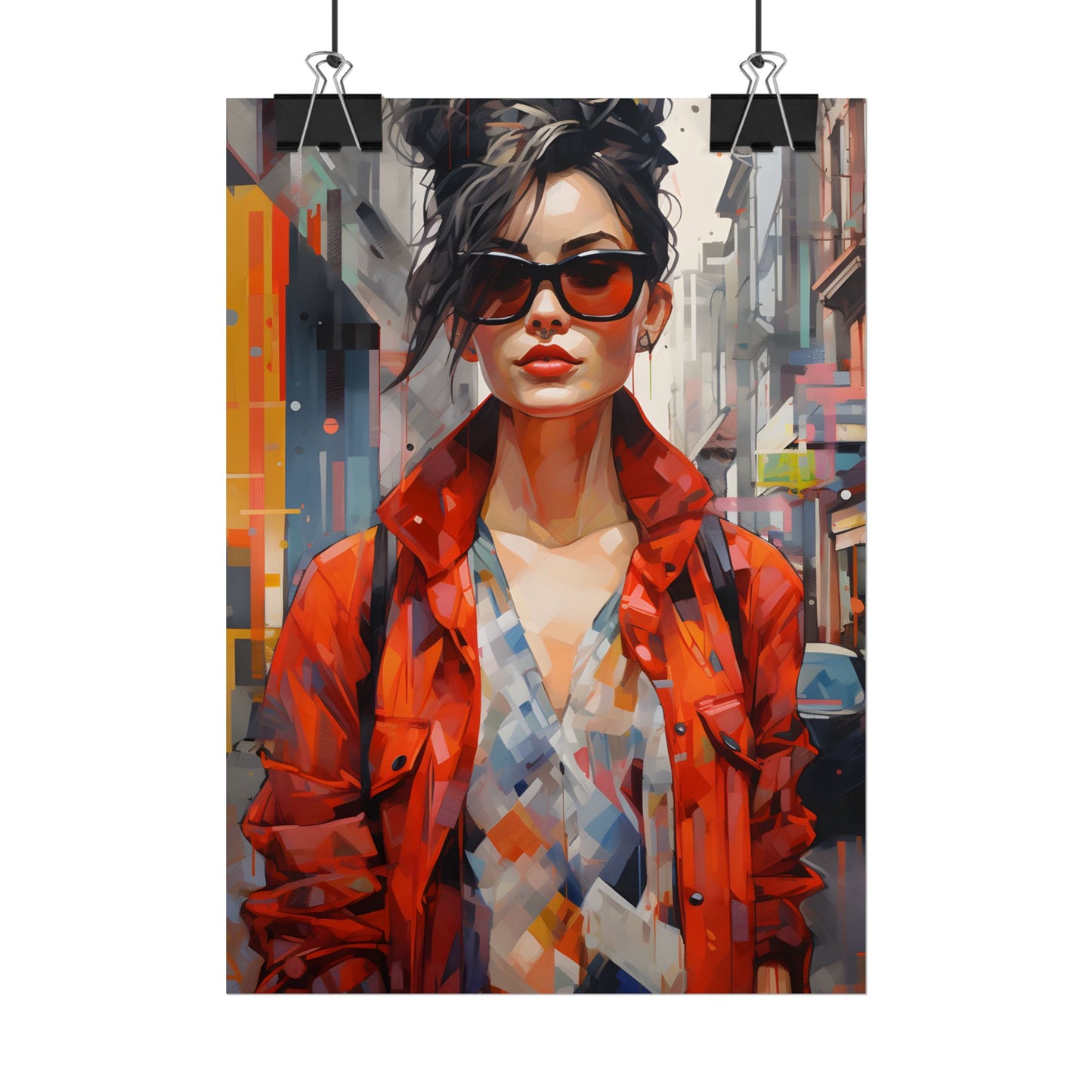 Urban City Style: Fashionista in the City - Poster