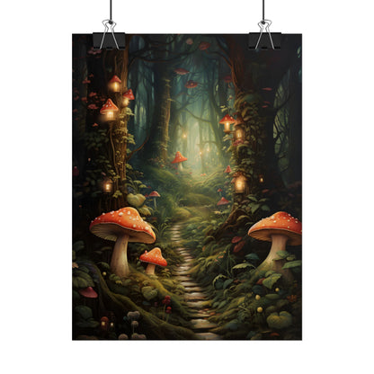 Enchanted Forest: A Whimsical Fairy Tale World of Six Brothers - Poster