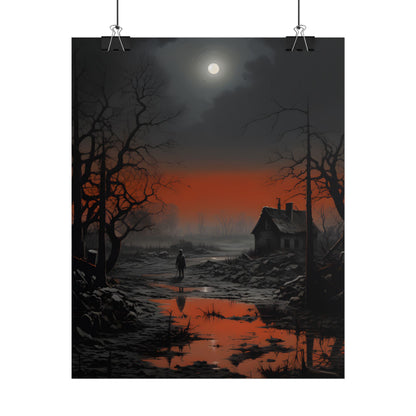 Daytime City Portrait: Outdoors Artwork - Poster