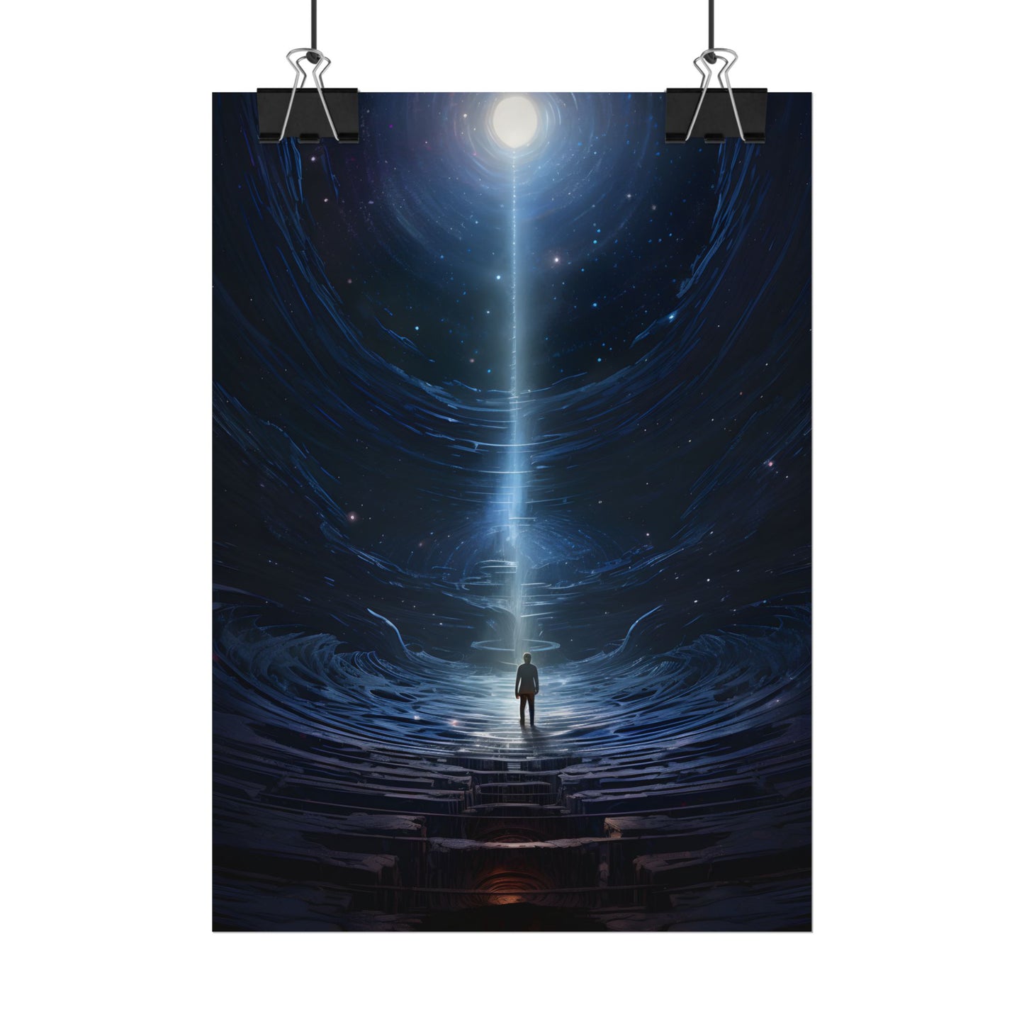 Intrepid Space Explorer: A Journey Through Stars and Galaxies - Poster