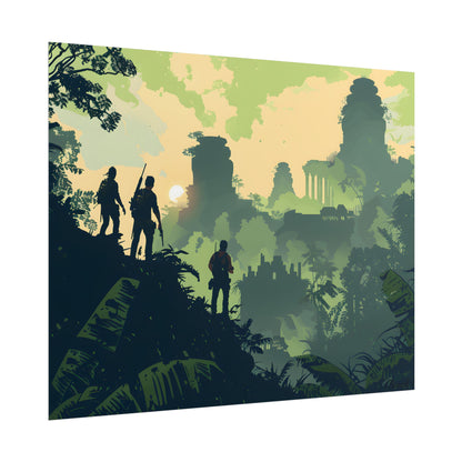Brave Adventurer: Determined Quest in Pursuit of Discovery - Poster