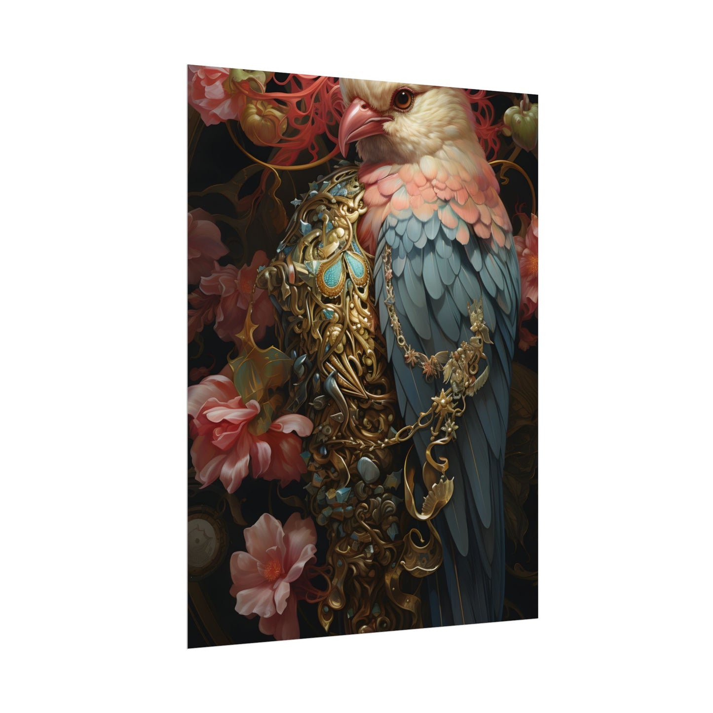 Fantasy Outdoor Guardian: Enchanted Costume Artwork - Poster