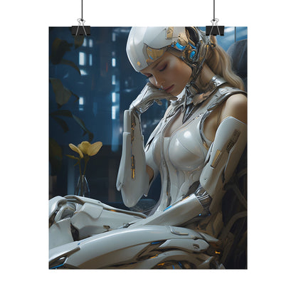 Modern Art Heist: Robot Team in Museum - Poster