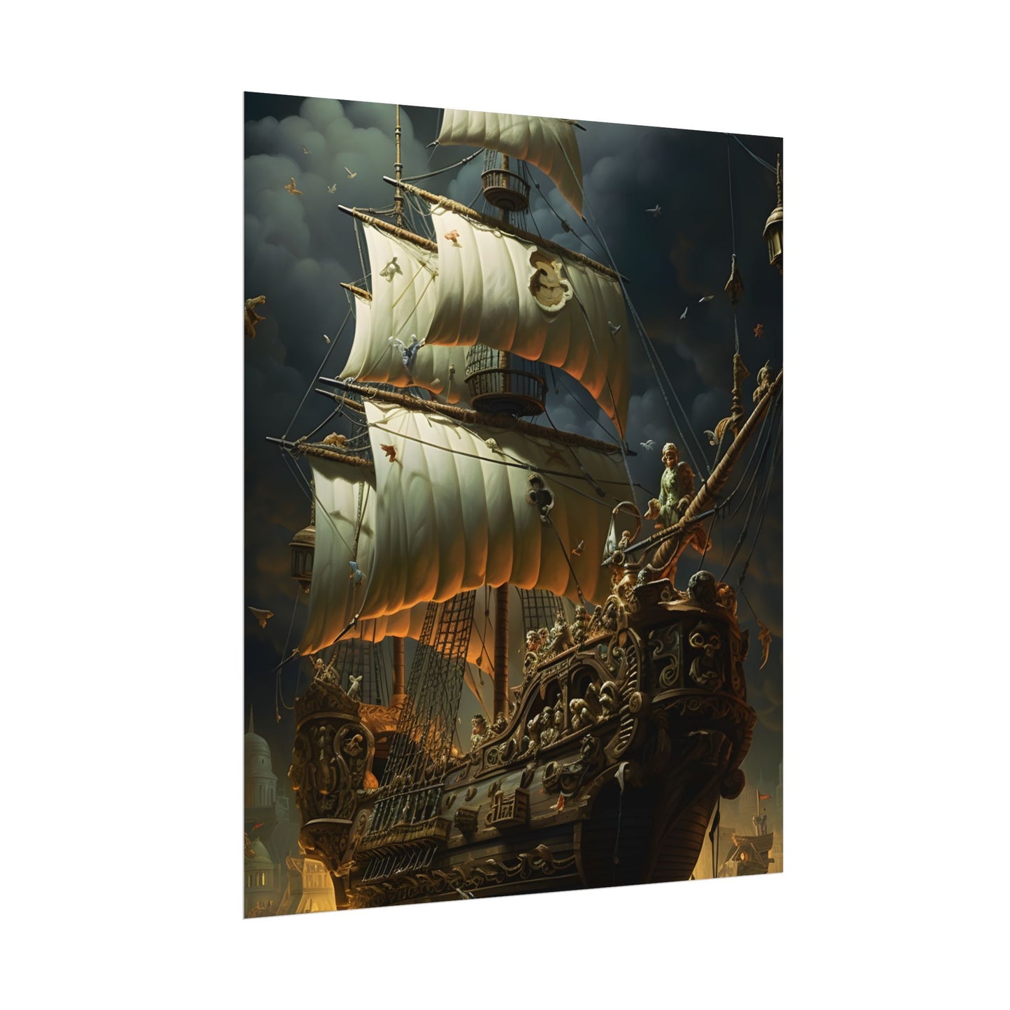 Swashbuckling Time-Traveling Pirate Crew: Artwork - Poster