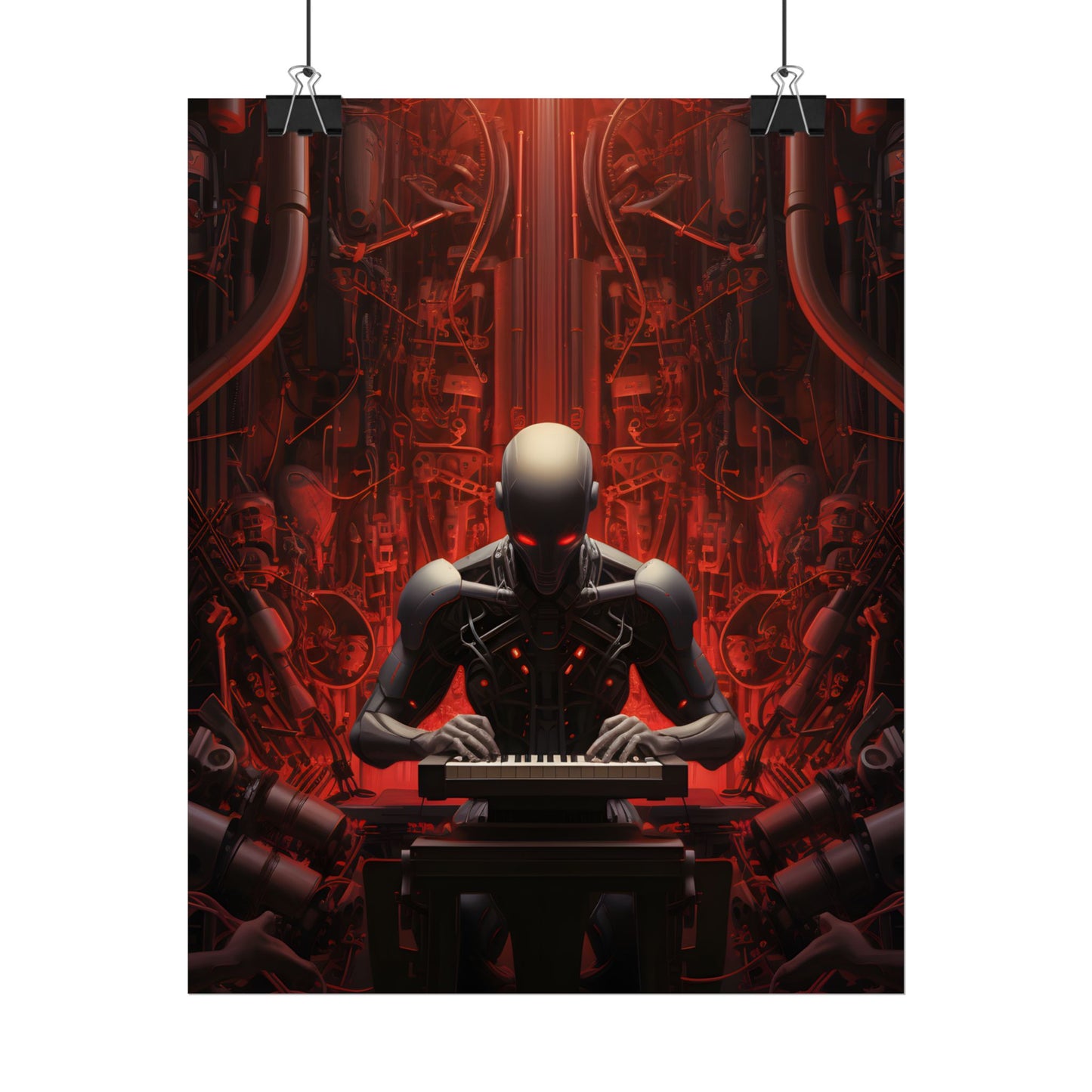 Robot Symphony: A Musical Orchestra of Sentient Robots - Poster