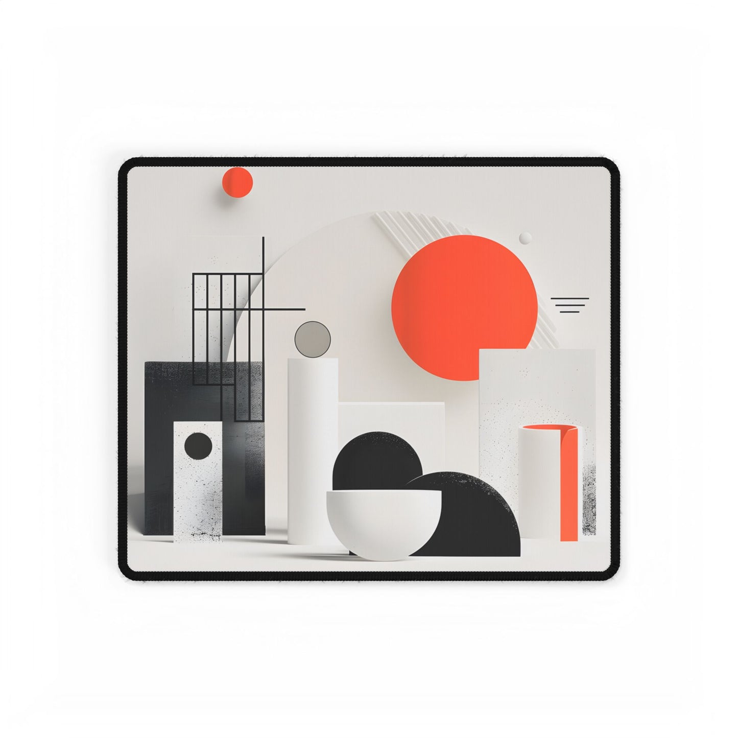 Minimalist Product Mystery: Bold Illustration Art - Desk Mat