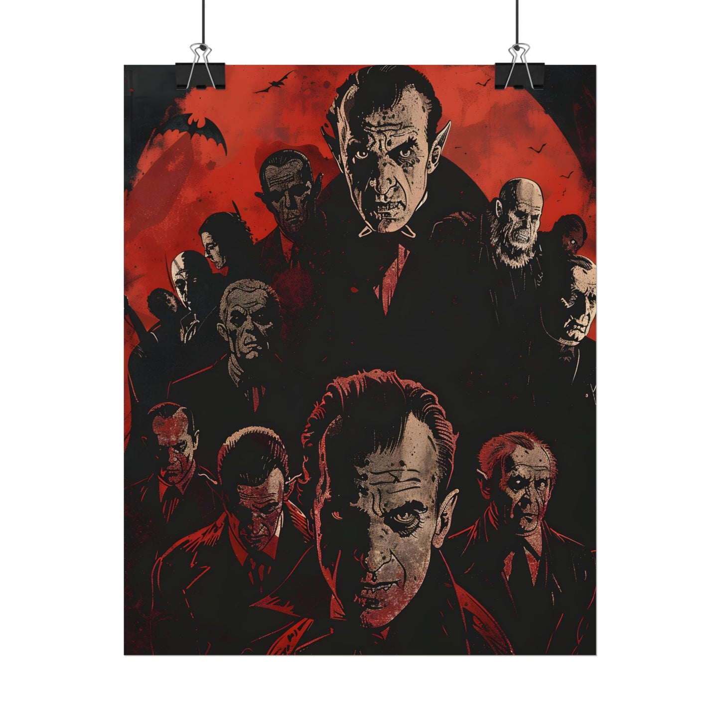 Mischievous Vampires: A Charismatic Leader's Nightly Revelry - Poster