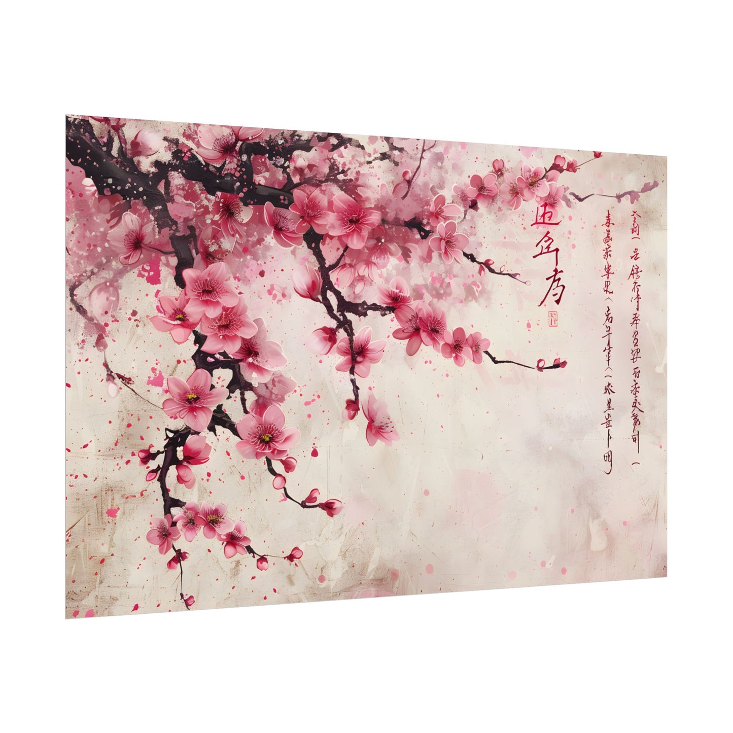 Cherry Blossom Dreams: Japanese Art in Full Bloom - Poster