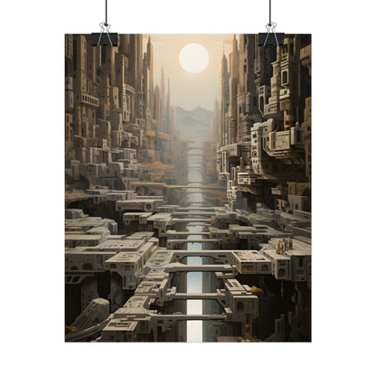 Perfect yet Oppressive: Dystopian Harmony - Poster