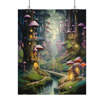 Enchanted Forest Adventure: Vibrant Artwork of Six Brothers - Poster