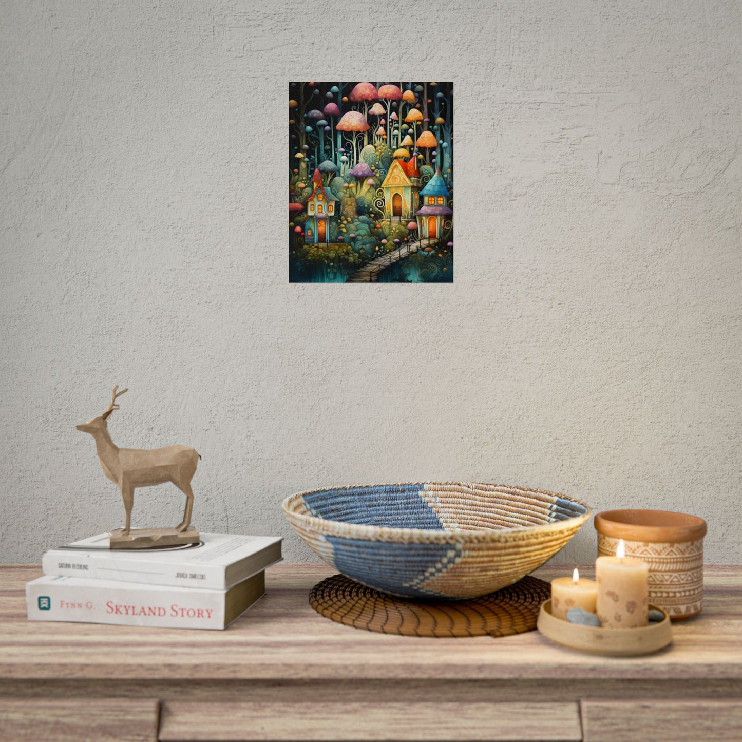 Enchanted Forest Fairies: A Classic Whimsical Artwork - Poster