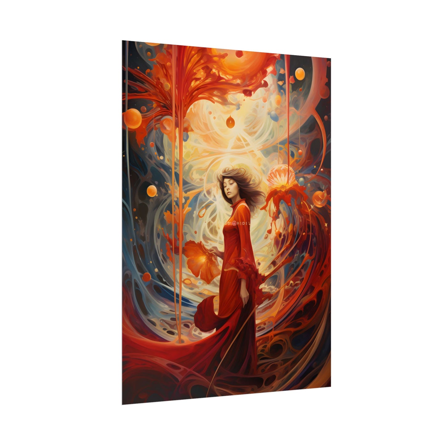 Stellar Gallery: Cosmic Abstract Art Collection - Poster
