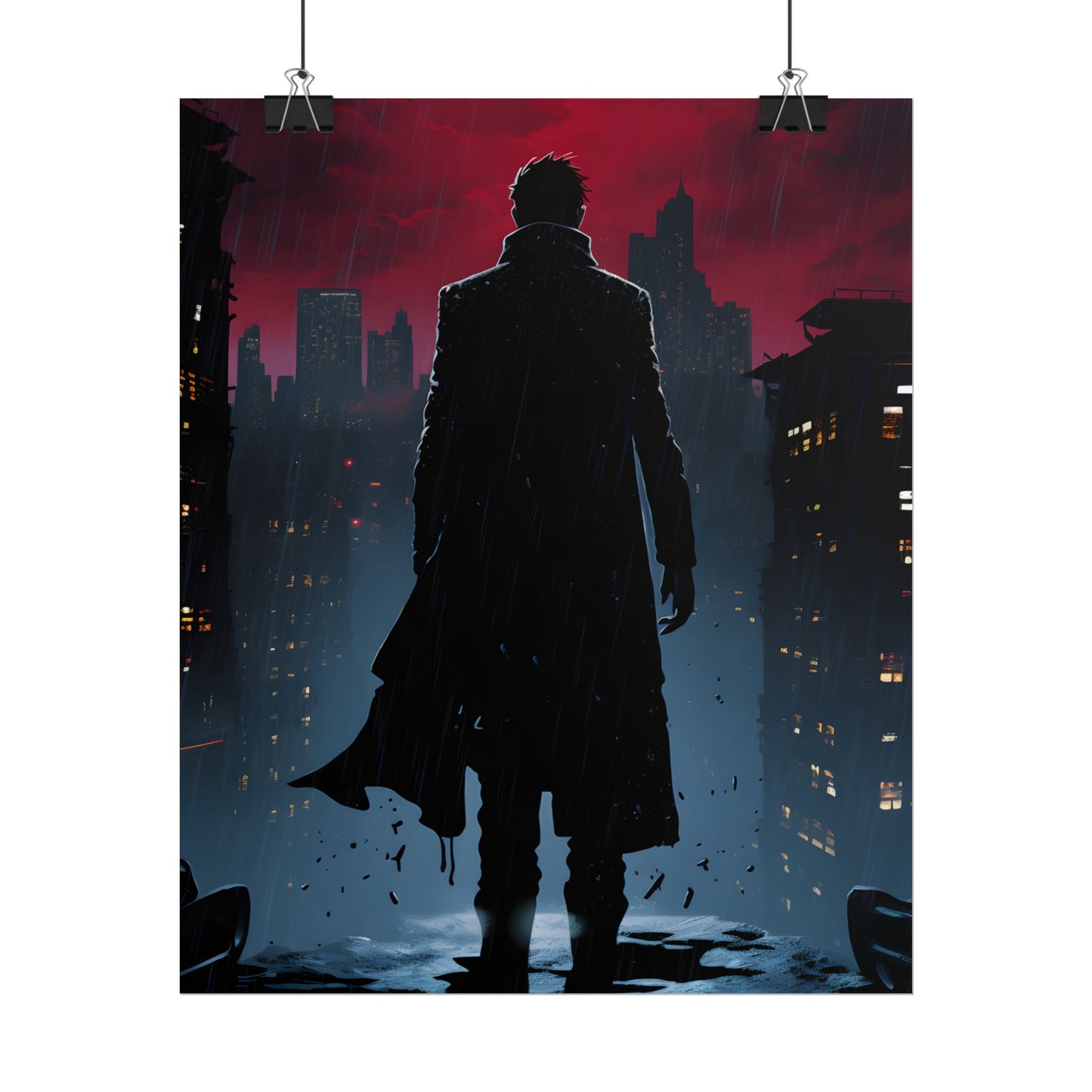 Urban Fantasy Detective: Book Cover Art - Poster