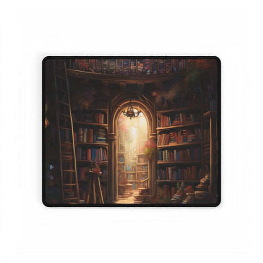 Magical Bookshop: Lost in Cozy Pages - Desk Mat