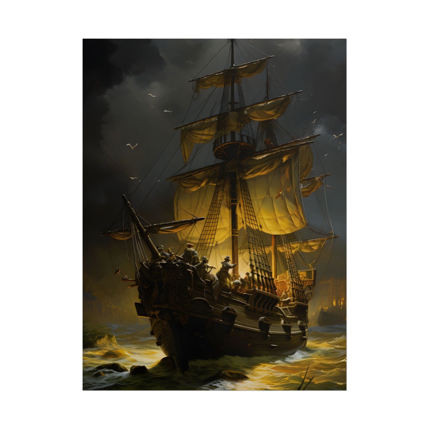 Time-Traveling Pirates: Swashbucklers on a Mission - Artwork - Poster