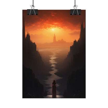 Handwritten Story: Minimalist Art of Writing - Poster