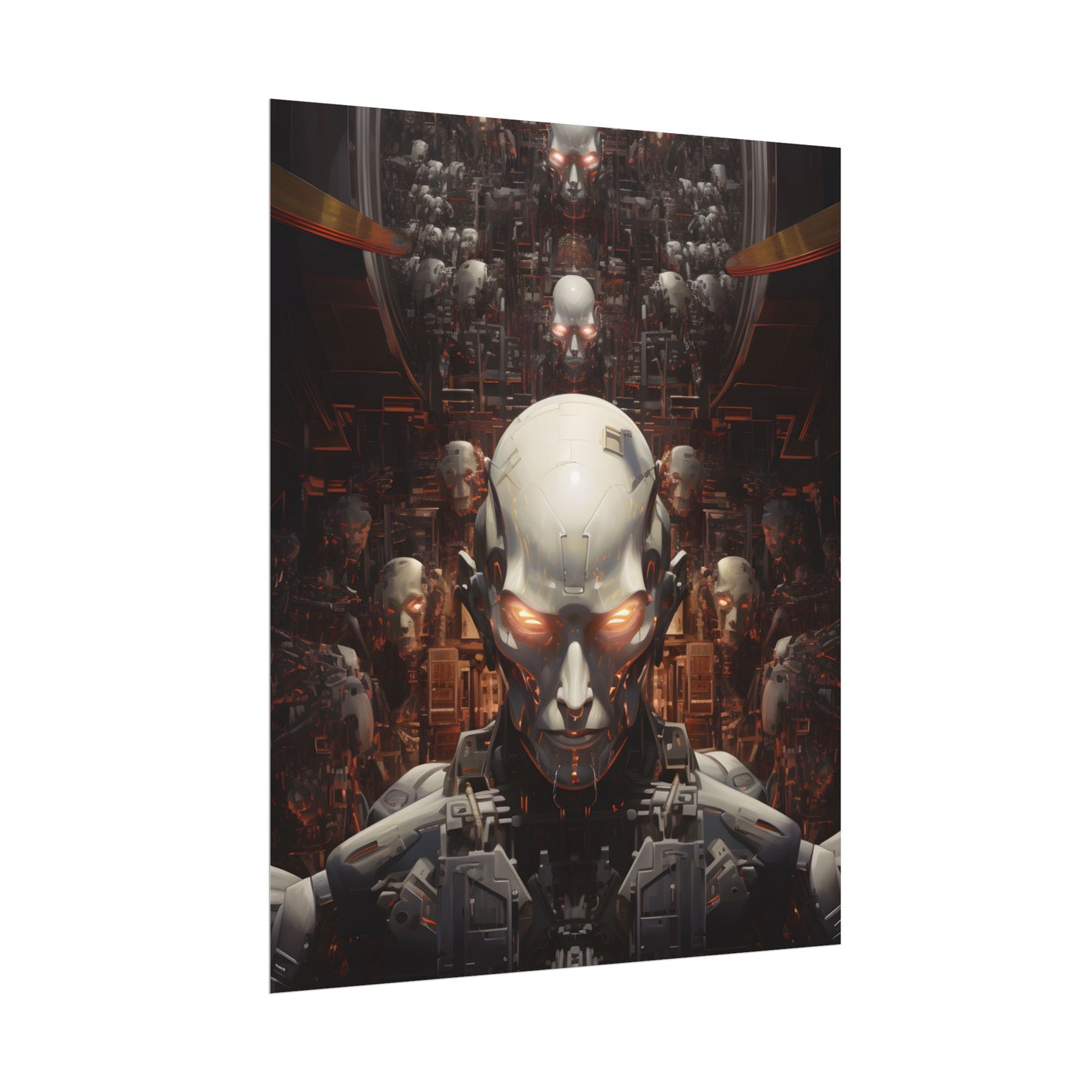 Robot Orchestra: A Symphony of Steel and Strings - Poster