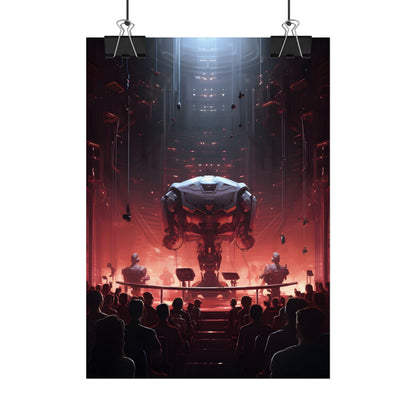 Robot Symphony: Mechanical Music Performance Art - Poster