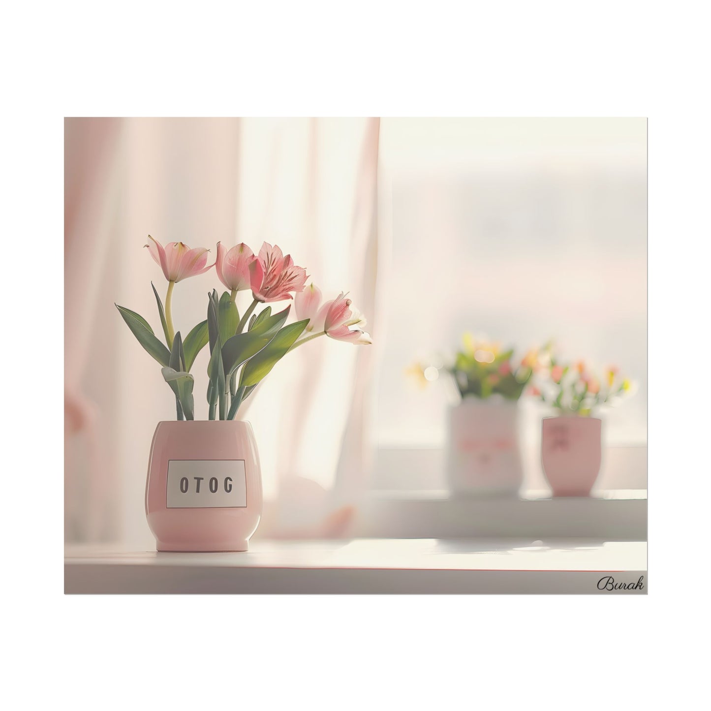 Serene Outdoor Landscape: Soft-Spoken Reminder - Poster