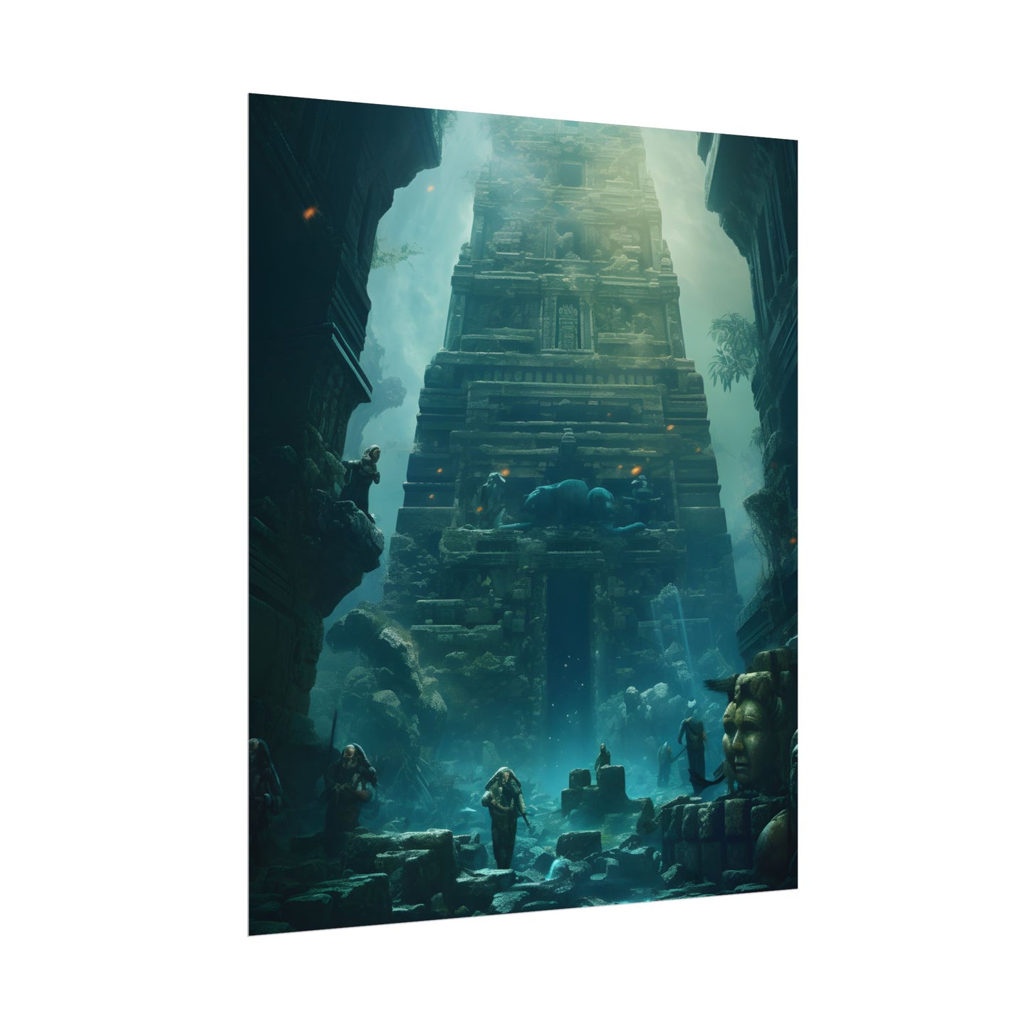 Lost Underwater City: Mystery Beneath the Waves - Poster