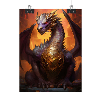 Fantasy Dragon's Treasure: Majestic Guardian - Poster