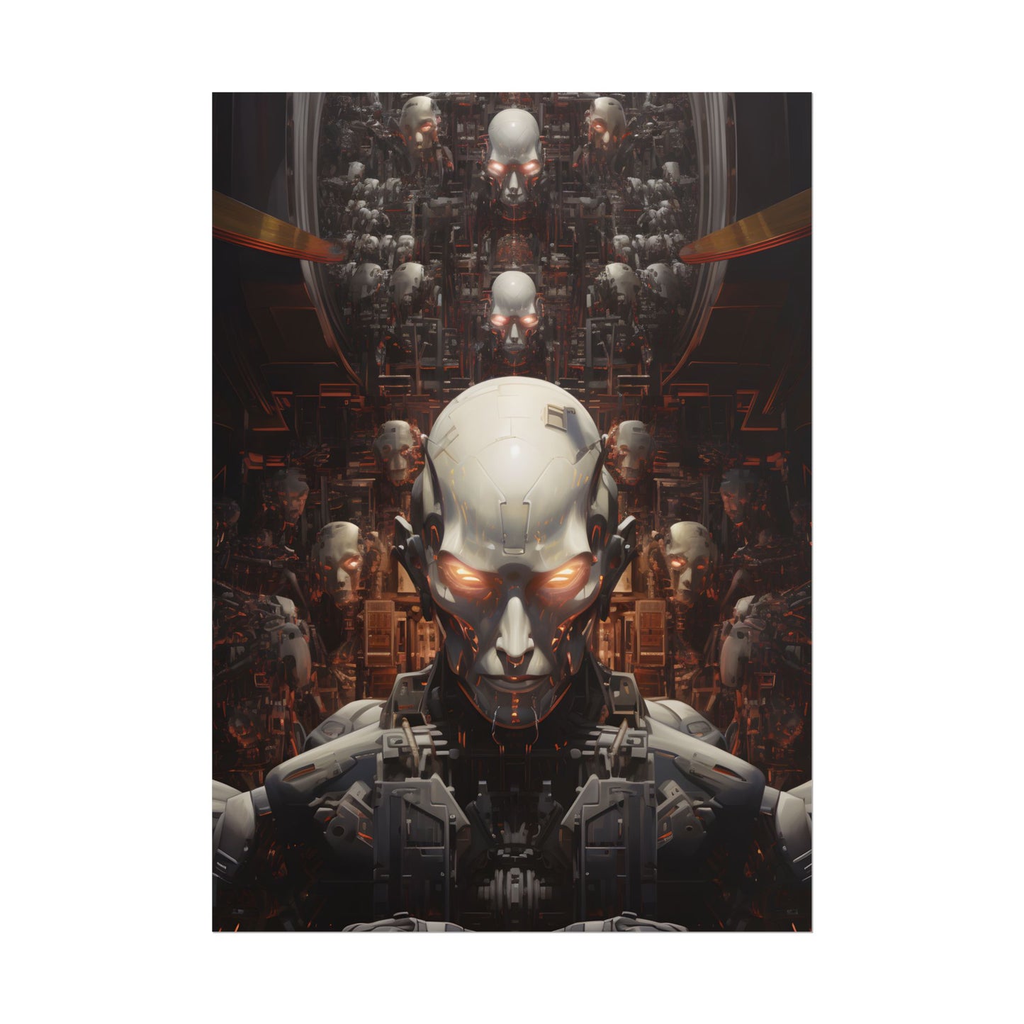 Robot Orchestra: A Symphony of Steel and Strings - Poster
