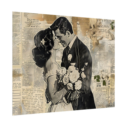 Vintage Romantic Couples: Whispers from the Past - Poster