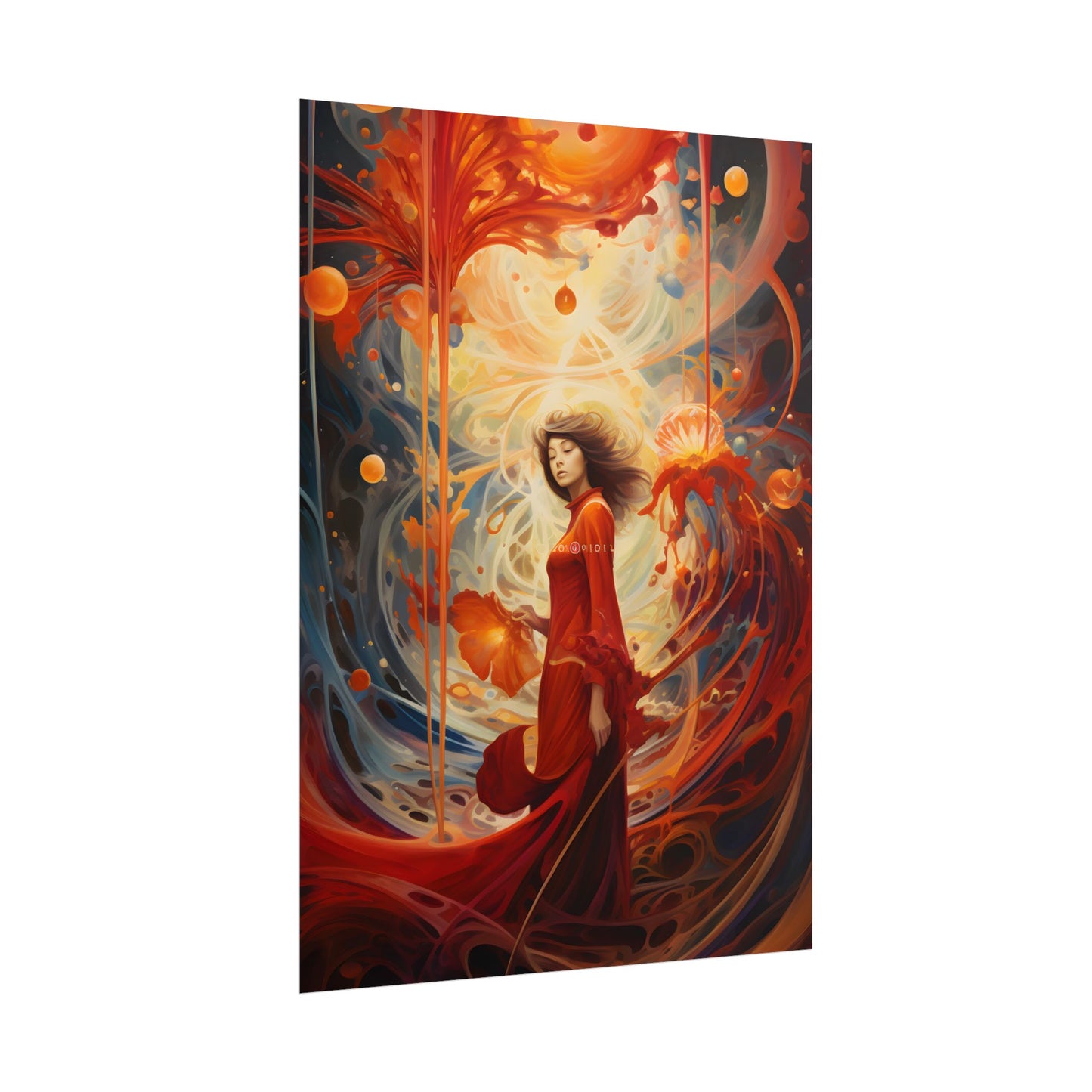 Stellar Gallery: Cosmic Abstract Art Collection - Poster