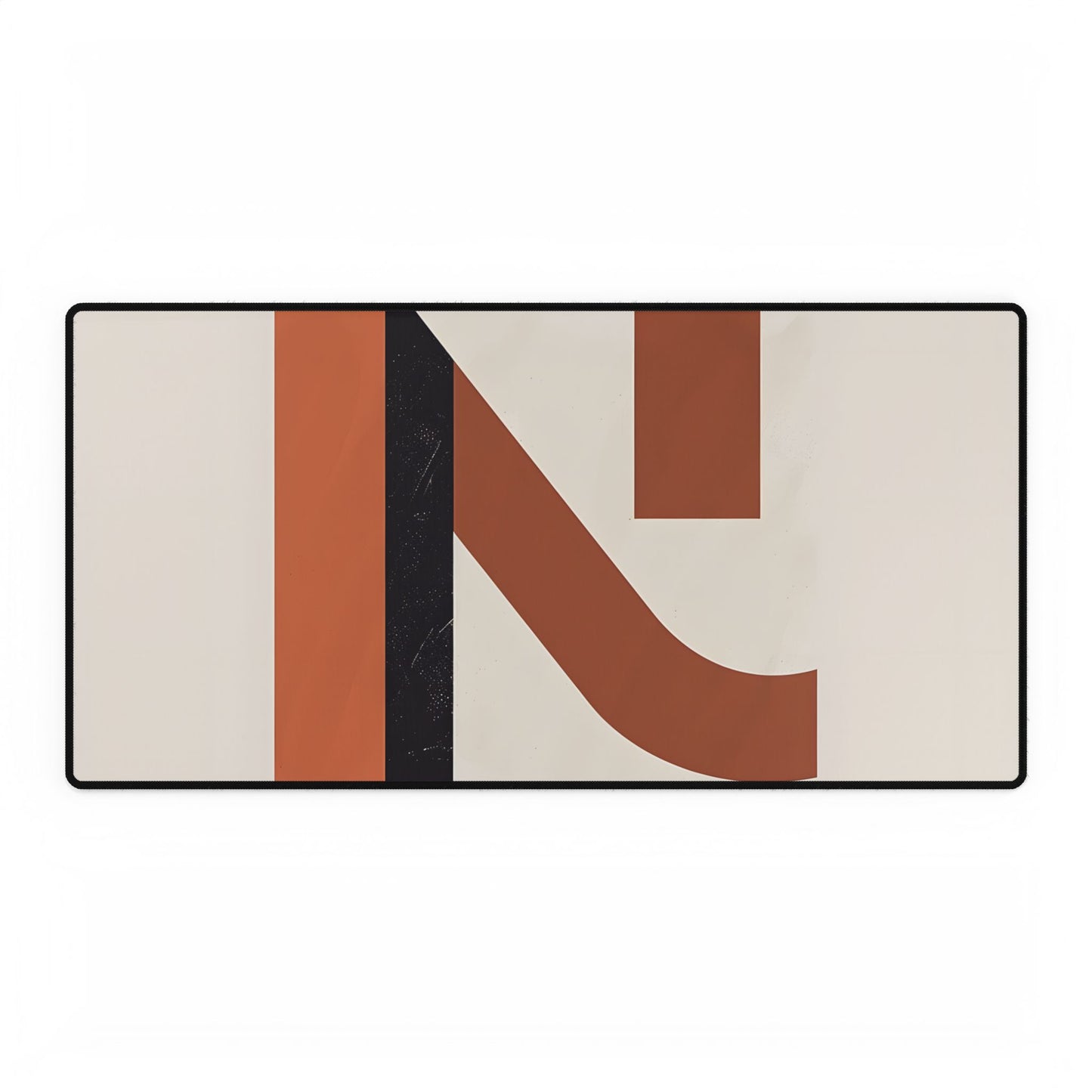 Modern Minimalist Poster: Unique 62097 Number Artwork - Desk Mat