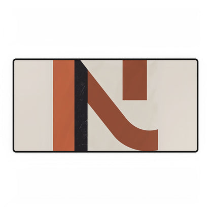 Modern Minimalist Poster: Unique 62097 Number Artwork - Desk Mat