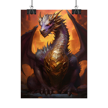 Fantasy Dragon's Treasure: Majestic Guardian - Poster