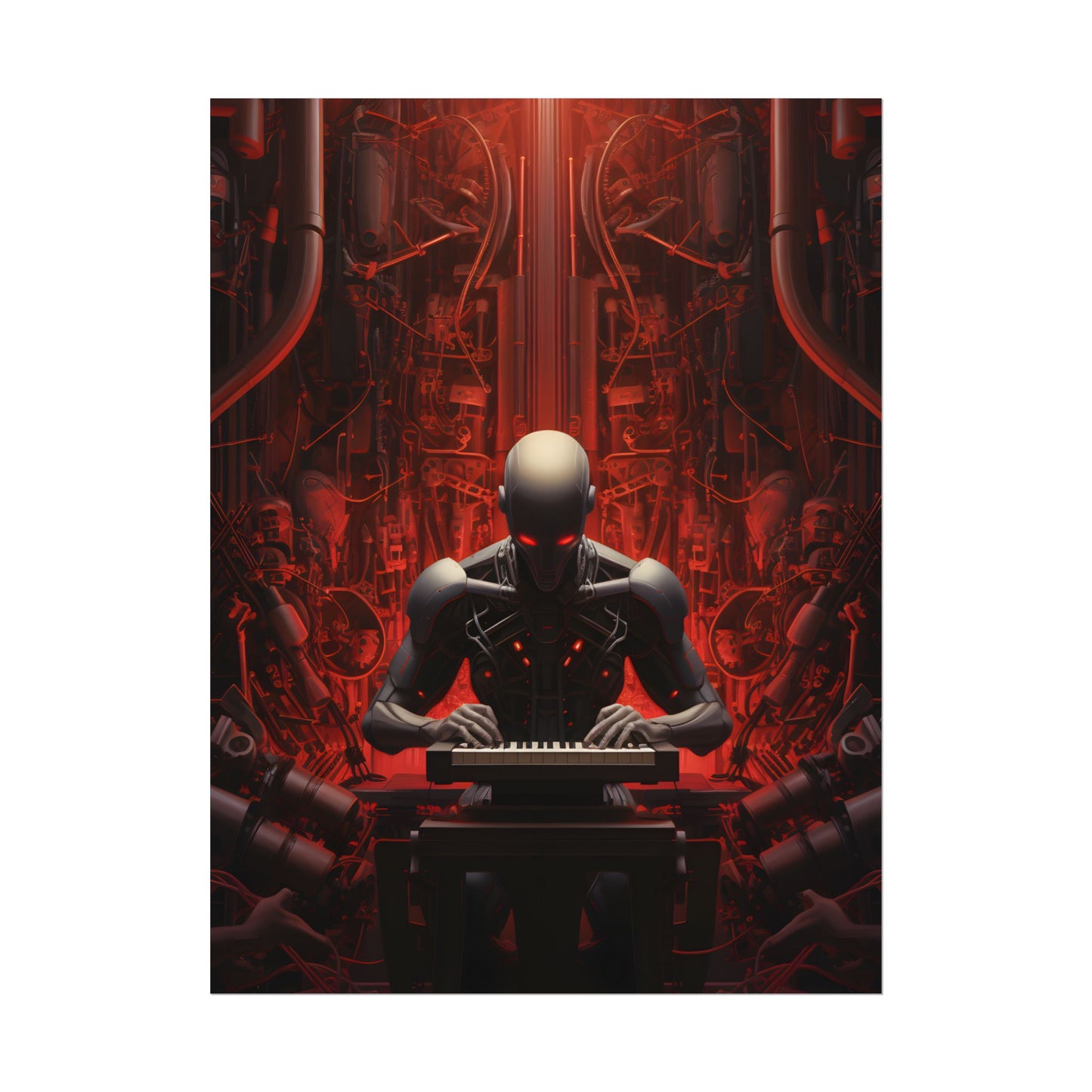 Robot Symphony: A Musical Orchestra of Sentient Robots - Poster