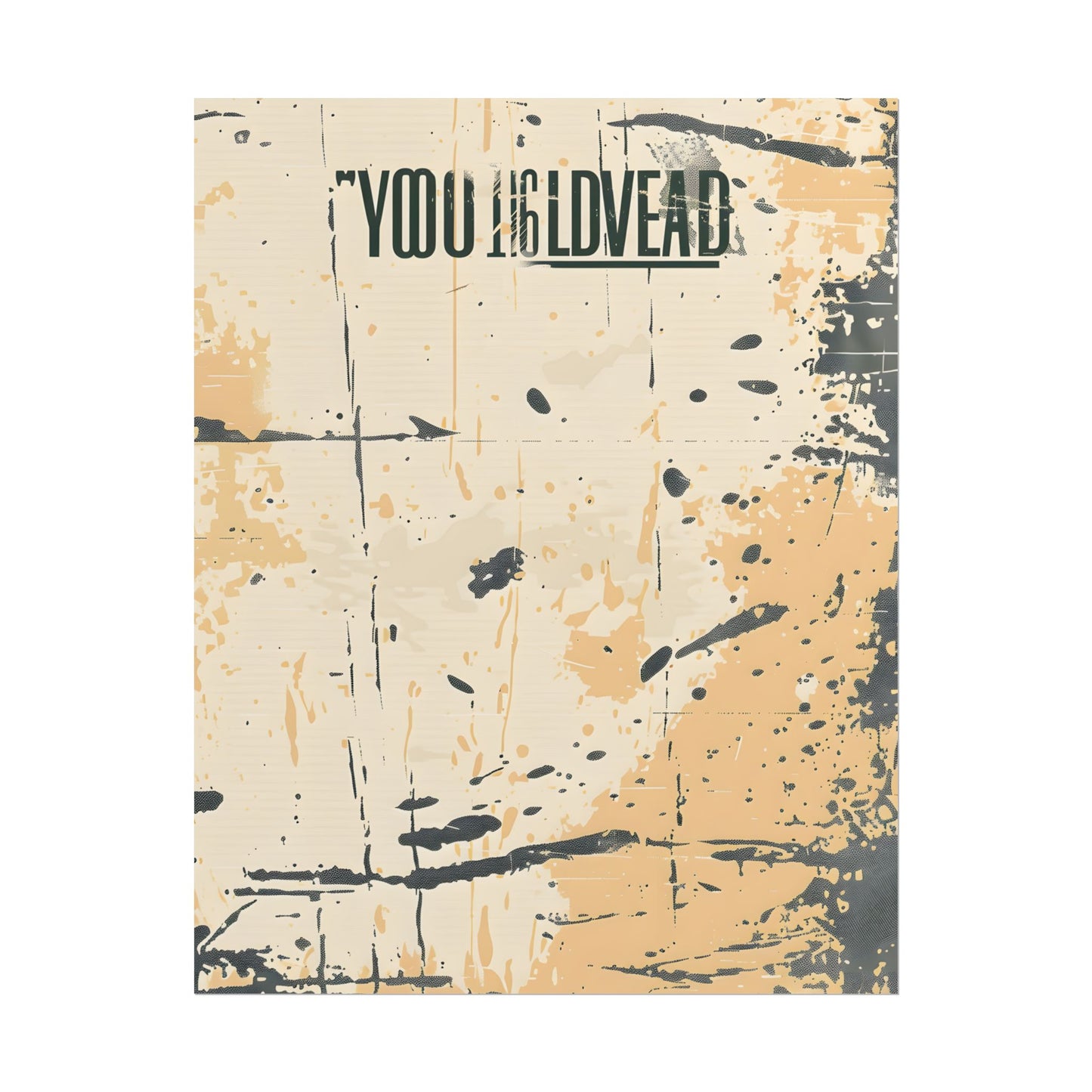 Vintage Distressed Batch 1: A Nostalgic Poster Artwork - Poster