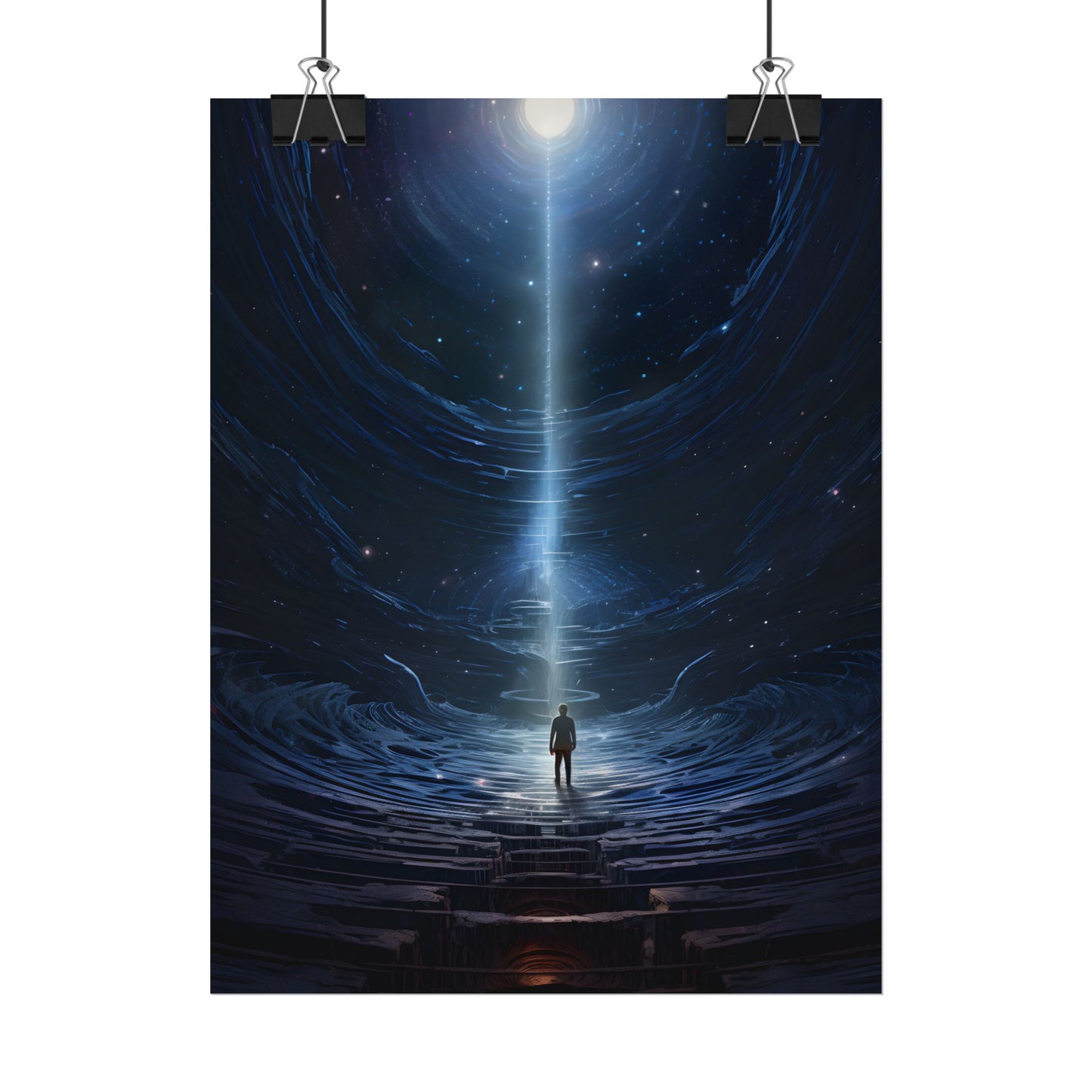 Intrepid Space Explorer: A Journey Through Stars and Galaxies - Poster