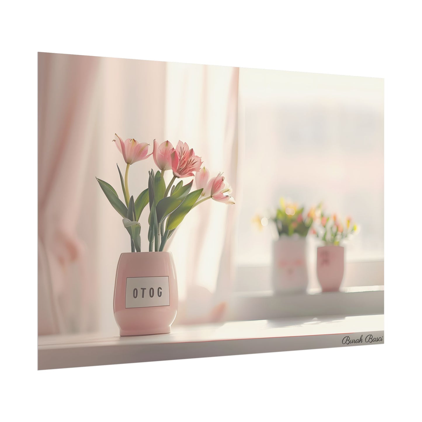 Serene Outdoor Landscape: Soft-Spoken Reminder - Poster