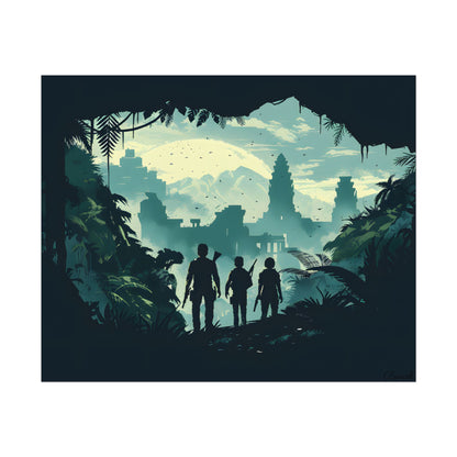 Adventurous Pair: Heroes by Side - Poster