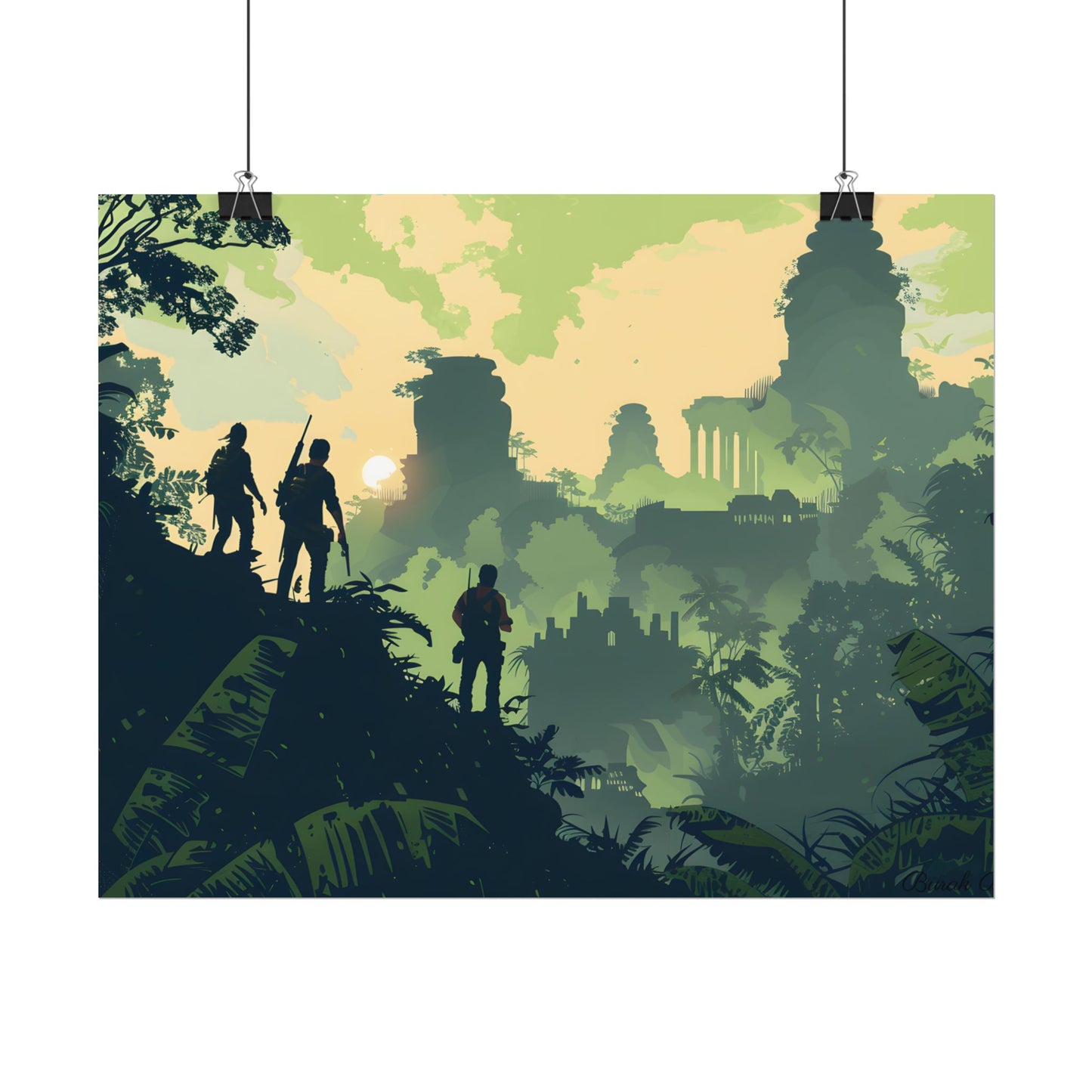 Brave Adventurer: Determined Quest in Pursuit of Discovery - Poster