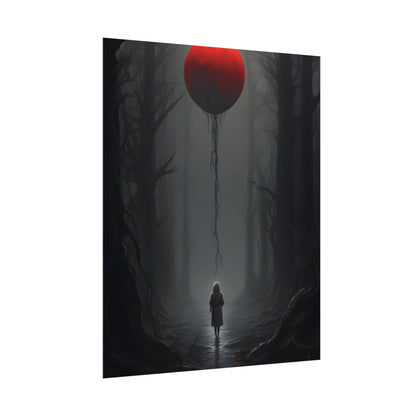 Youthful Moment: A Young Man in Nature's Outdoors - Poster