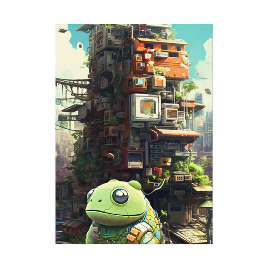 Pixel Play: Colorful Cyberpet Community - Poster