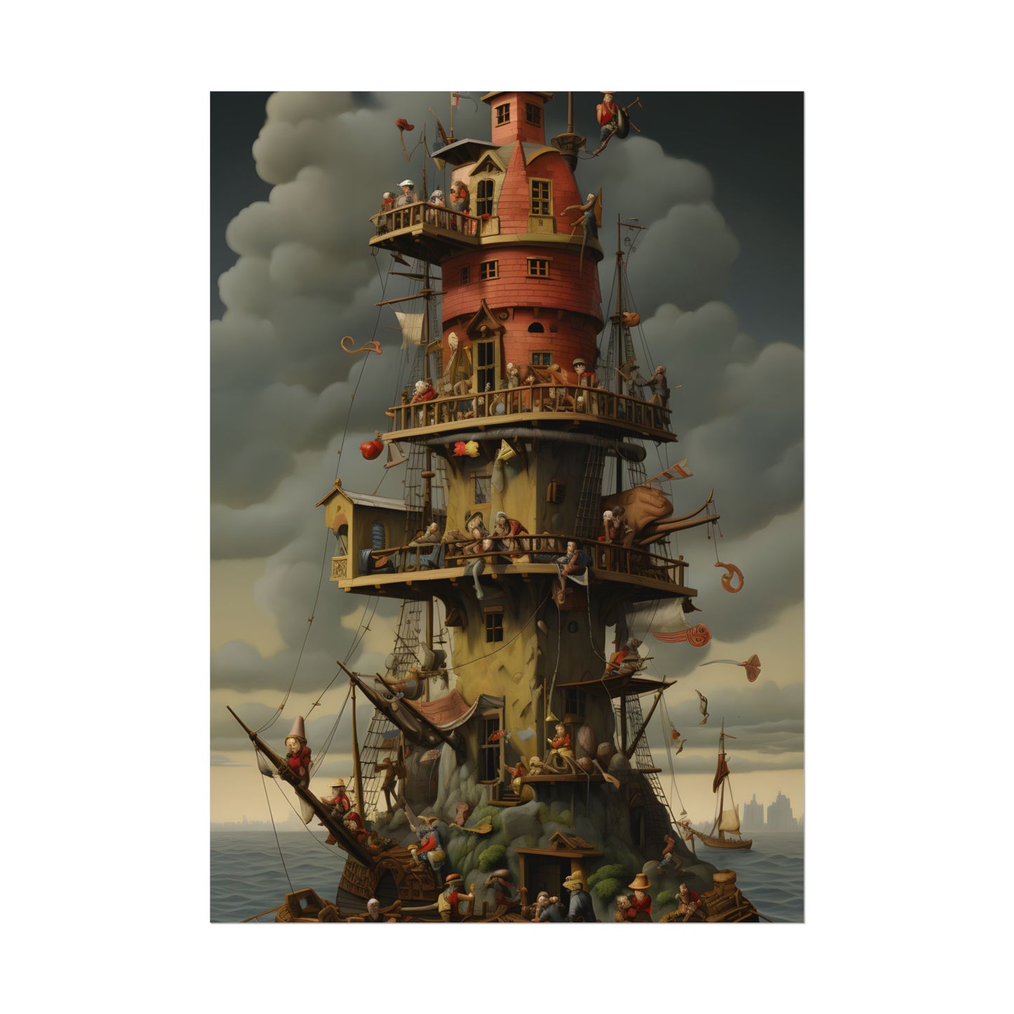 Swashbuckling Time Travelers: A Crew of Pirate Adventurers - Poster