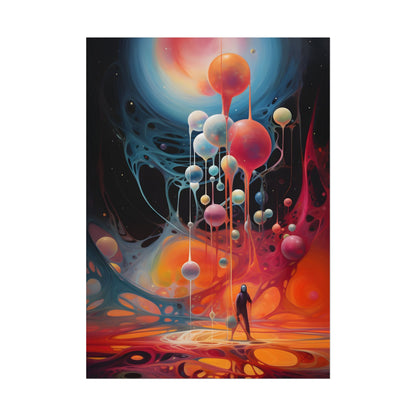 Cosmic Art Gallery: Enchanting Celestial Realm - Poster
