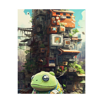 Pixel Play: Colorful Cyberpet Community - Poster