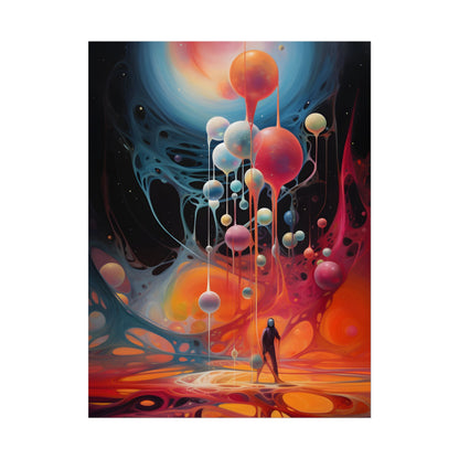 Cosmic Art Gallery: Enchanting Celestial Realm - Poster
