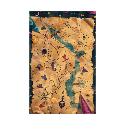 Whimsical Cartoon Portrait: Gentle Illustration of a Hero's Nose - Poster