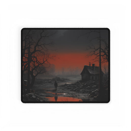 Daytime City Portrait: Outdoors Artwork - Desk Mat
