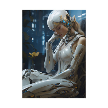 Modern Art Heist: Robot Team in Museum - Poster
