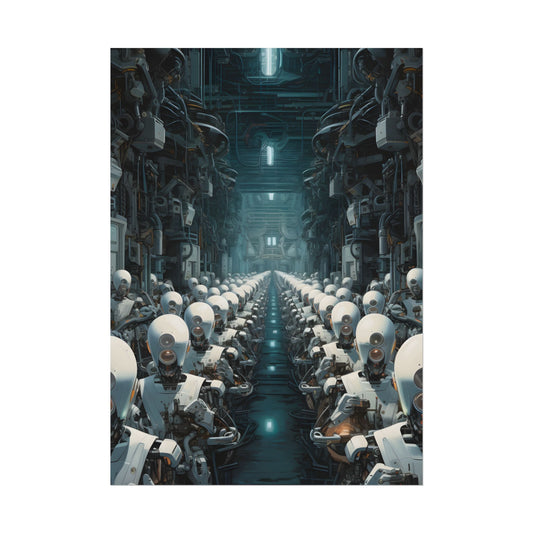 Robot Concert: Mechanical Musician Performance - Poster