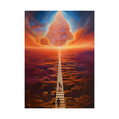 Space-Time Explorer: Cosmic Journey in Motion - Poster
